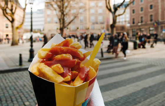 GET | Sprachreise in Belgien Tüte belgische Pommes Frites